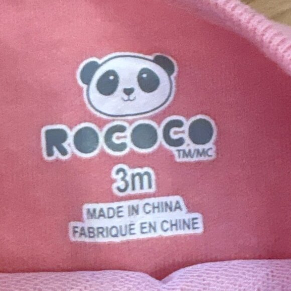 Baby Girls Long & Short Sleeve Bodysuit Set Rococo Child of Mine Carters NB-3M - Picture 6 of 10